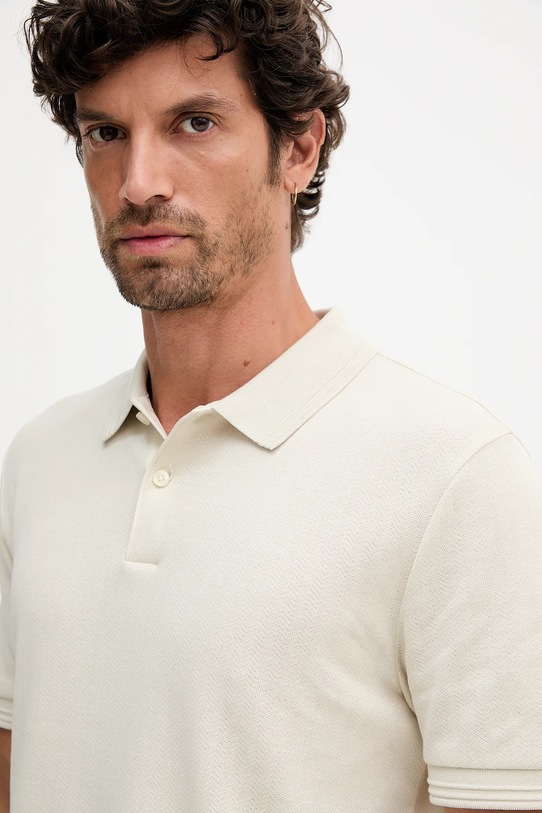 BOSS tricou polo bej 50549593