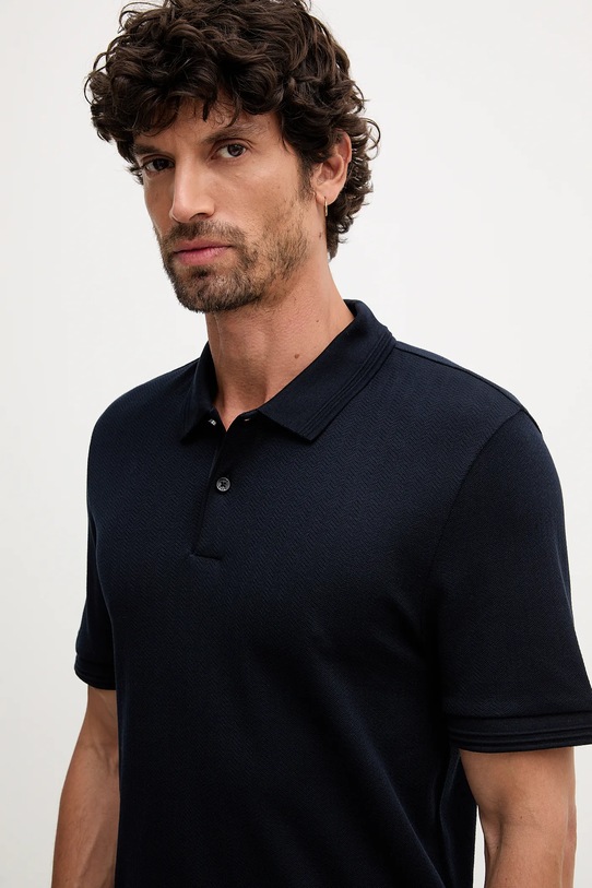 BOSS polo granatowy 50549593