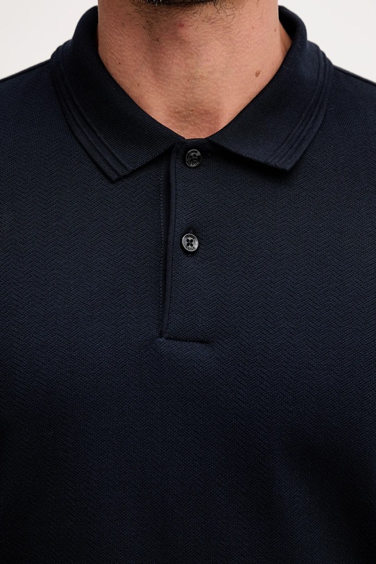 BOSS polo 50549593 granatowy