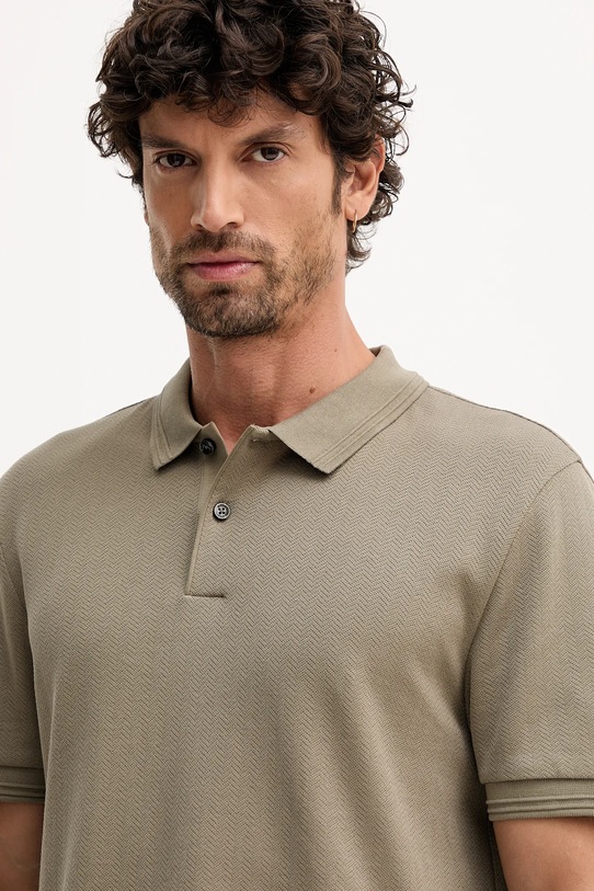 Polo tričko BOSS zelená 50549593