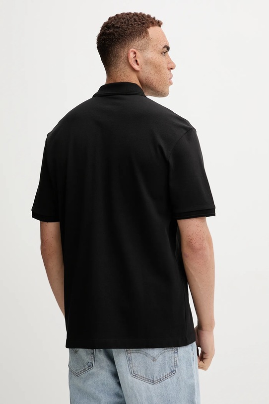 Odzież HUGO polo bawełniane 50546891 czarny