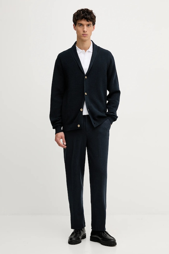 Lindbergh polo bawełniane 30.422045 biały AW25