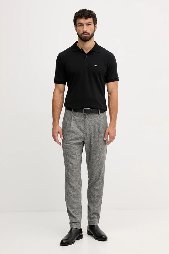 Lindbergh polo de bumbac 30.422045 negru AW25