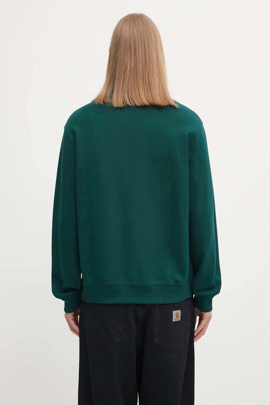 Clothing Carhartt WIP cotton sweatshirt Polo Sweat I035532.05AXX green