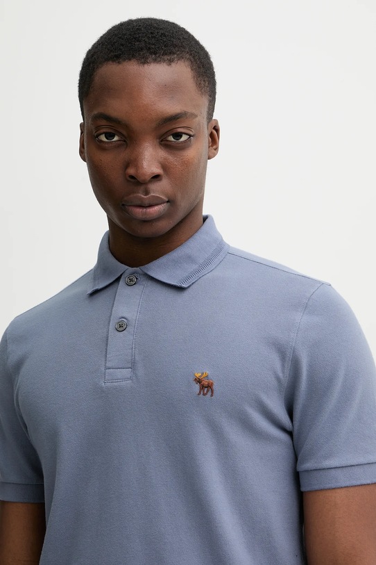 Abercrombie & Fitch polo niebieski KI124.5717.220