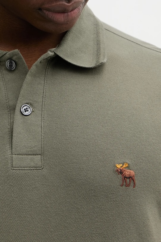 Abercrombie & Fitch polo KI124.5718.300 zielony