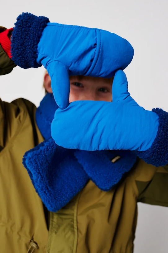 Detské rukavice Bobo Choses ostatné modrá 225AI029