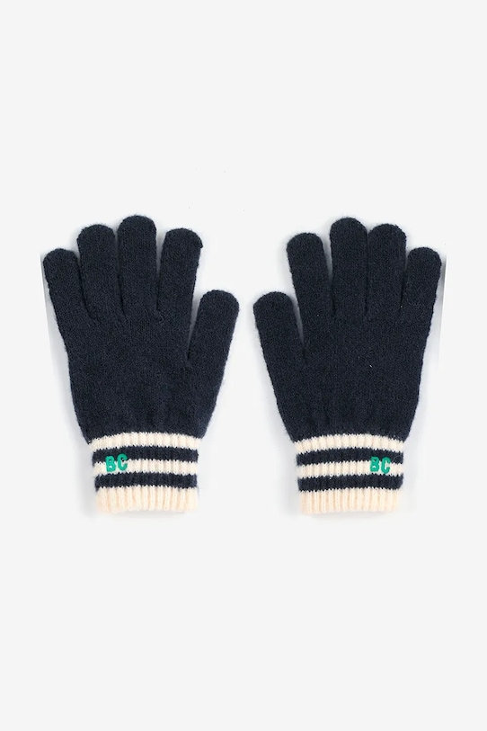 Bobo Choses rękawiczki dziecięce 225AI042 granatowy AW25