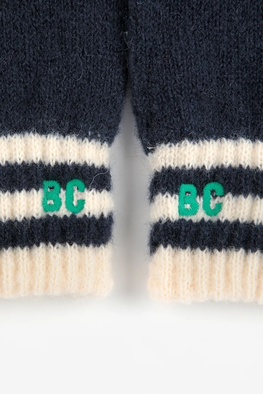 Chłopiec Bobo Choses rękawiczki dziecięce 225AI042 granatowy