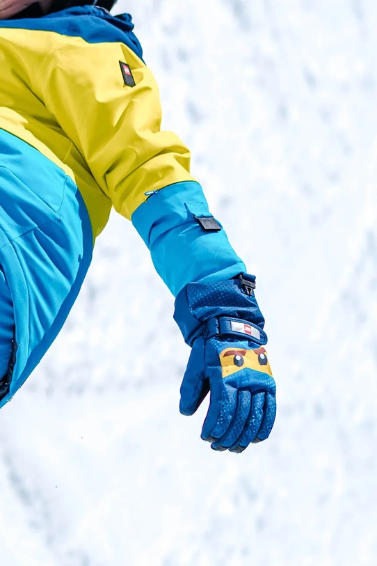 Lego rękawice narciarskie dziecięce LWAGAN 807 11010969 granatowy