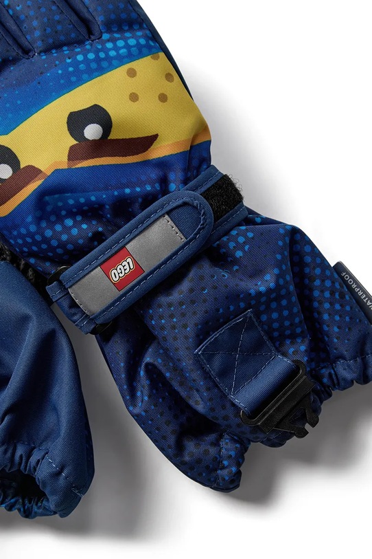 Chłopiec Lego rękawice narciarskie dziecięce LWAGAN 807 11010969 granatowy