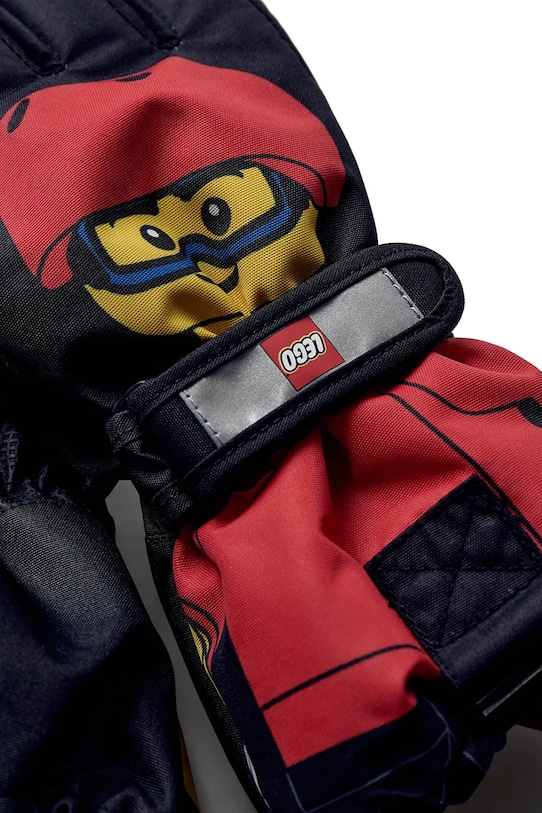 Мальчик Детские лыжные перчатки Lego LWAGAN 811 11010970 чёрный