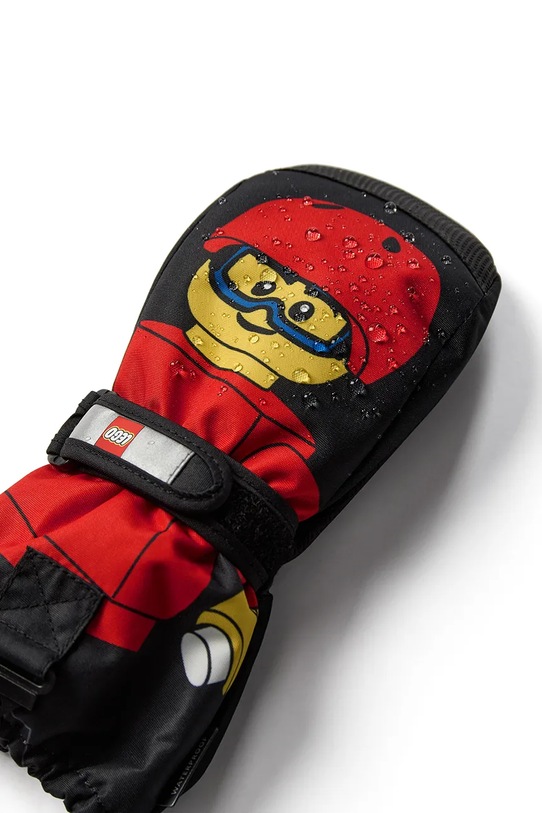 Lego rękawice narciarskie dziecięce LWAGAN 812 czarny 11010995