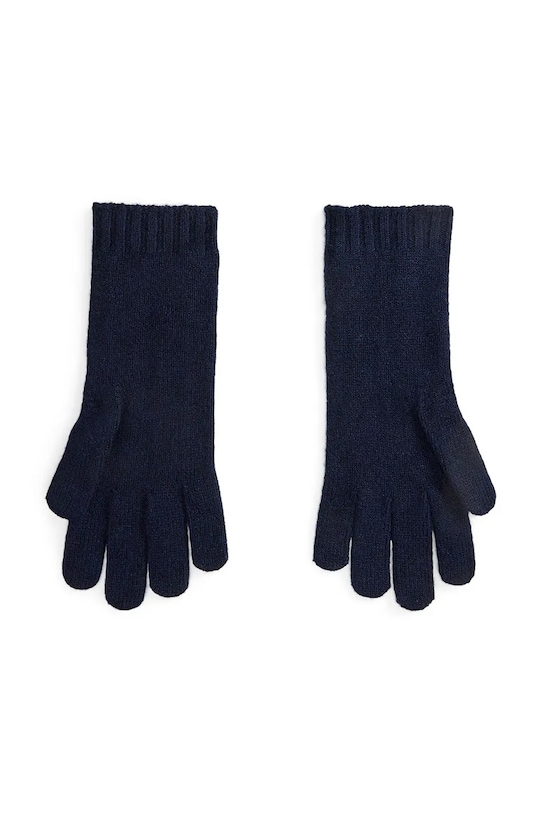 Vlněné rukavice Polo Ralph Lauren 455981440 námořnická modř AW25