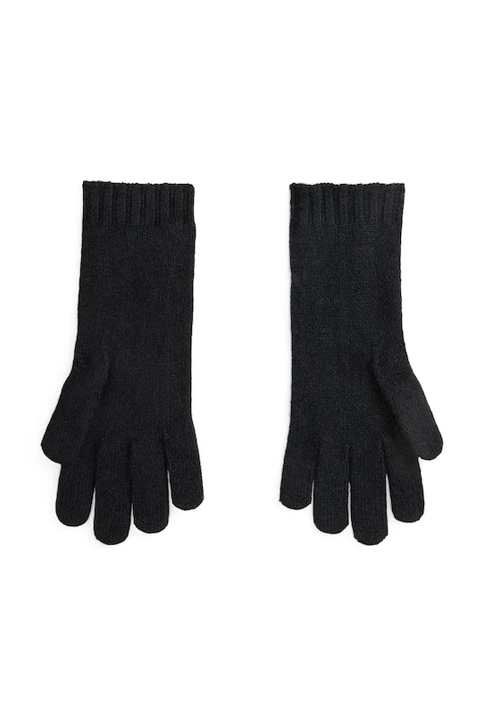 Vlněné rukavice Polo Ralph Lauren 455981440 černá AW25