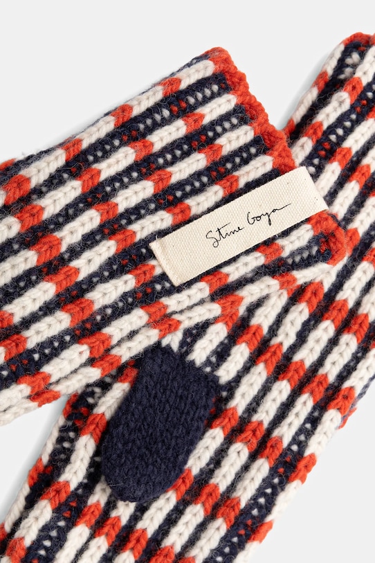 Stine Goya guanti con lana 0 SG.AW25.A043.2425 rosso AW25