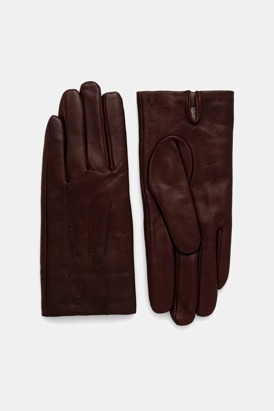 MM mănuși de piele LEMMA piele rosu 2526566018600