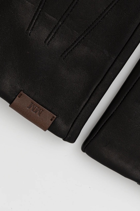 Шкіряні рукавички MM LEMMA 2526566018600 чорний AW25
