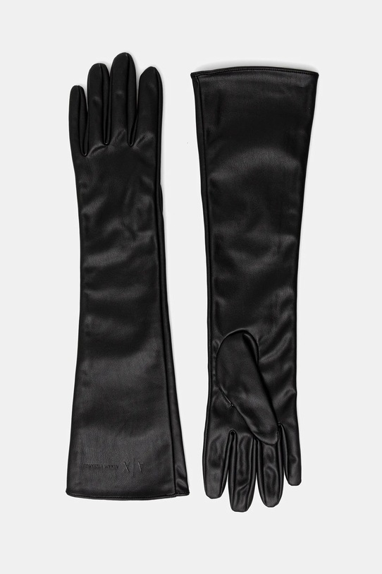 Рукавички Armani Exchange імітація лицьової шкіри чорний XW001498.AF16106
