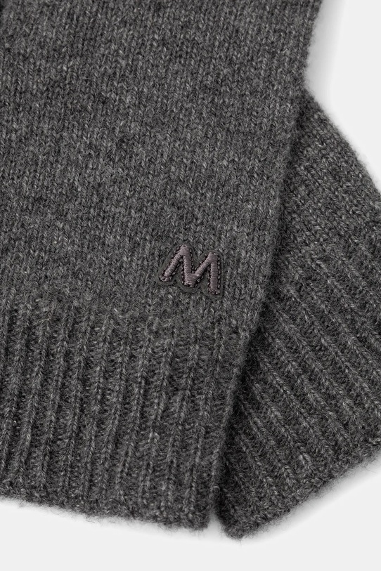 Кашемірові рукавички Weekend Max Mara LEA 2525566015600 сірий AW25