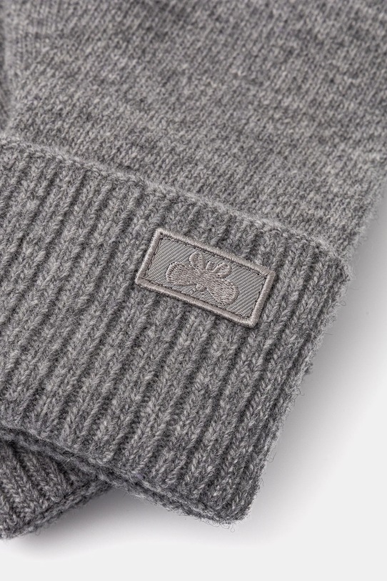 Weekend Max Mara rękawiczki wełniane ZAMIANEW 2525566055600 szary AW25
