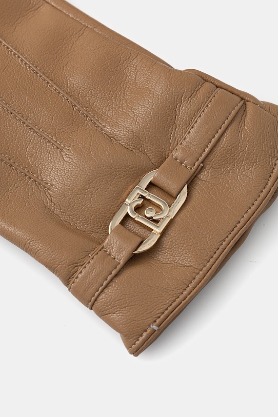 Γάντια Liu Jo 2F5061.E0002 καφέ AW25
