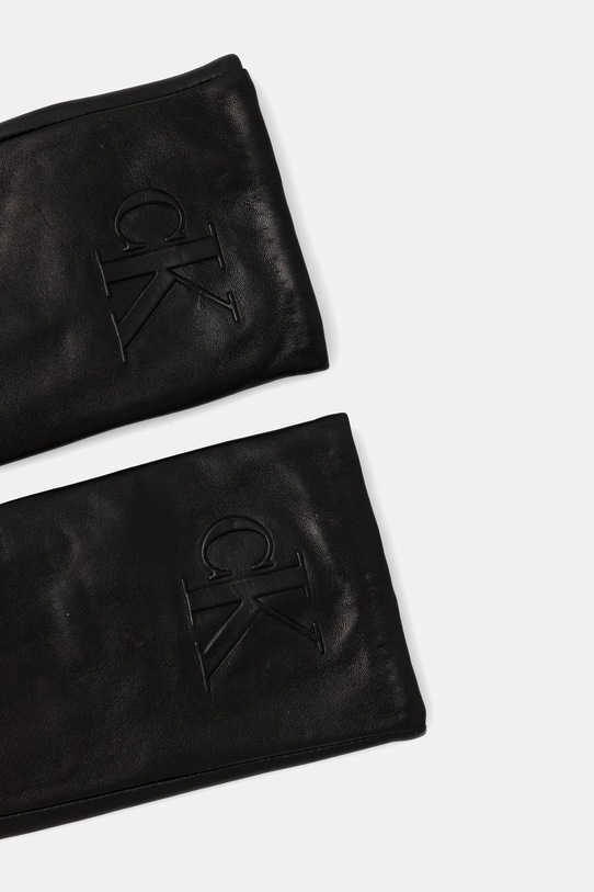 Кожаные перчатки Calvin Klein LV04F9013G чёрный AW25