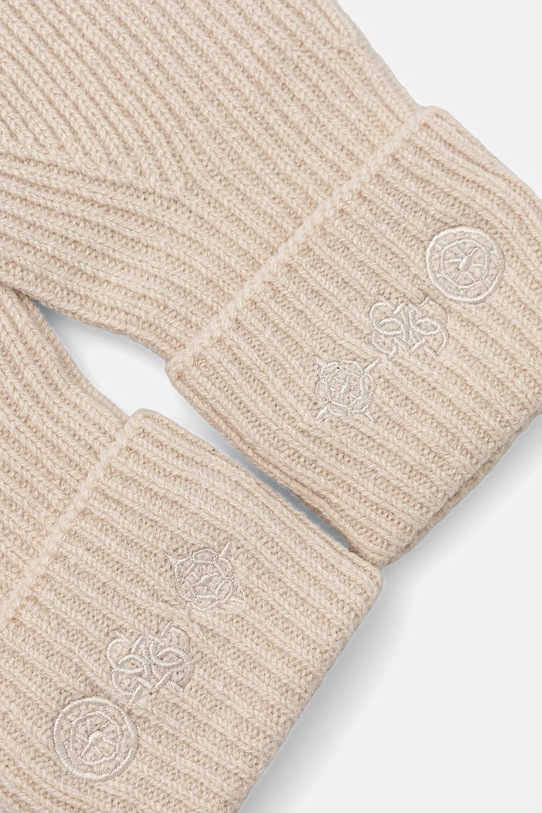 Guess mănuși cu lână CRESIDIA AW5405.POL02 bej AW25