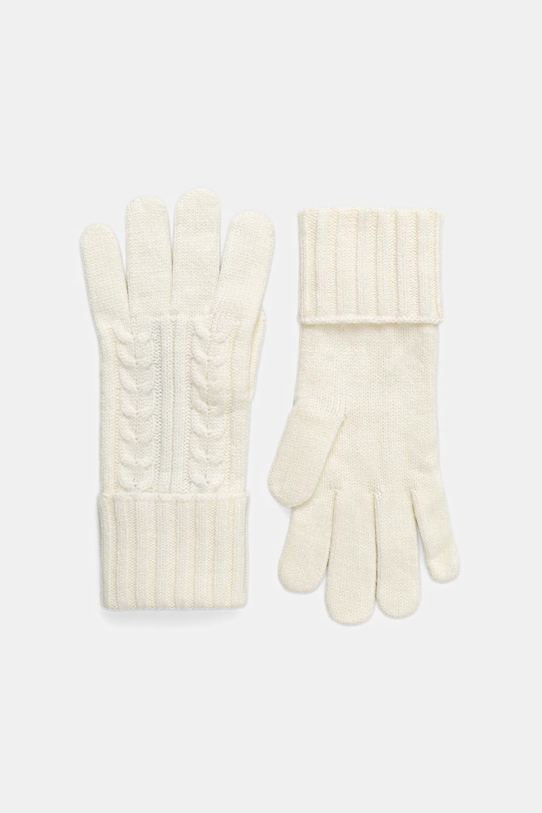Guess rękawiczki drobny wzór beżowy AW5382.POL02