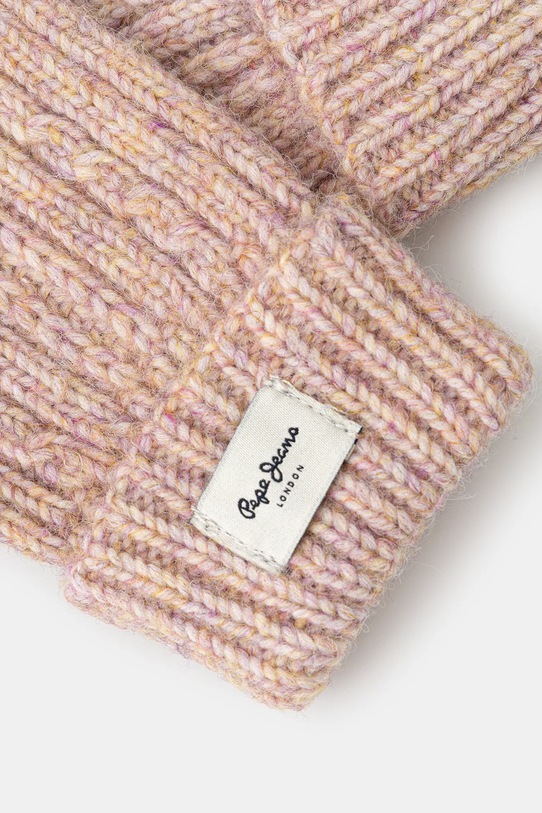 Pepe Jeans rękawiczki PL0800002 różowy AW25