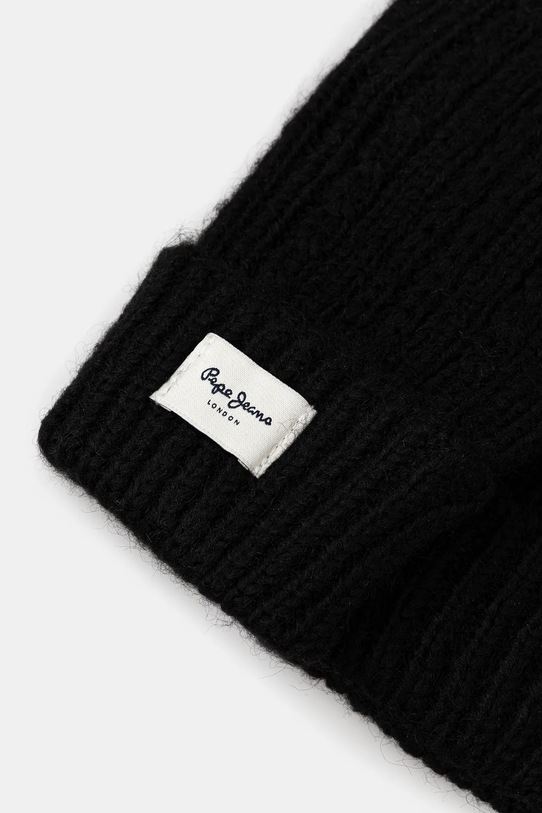 Pepe Jeans rękawiczki PL0800002 czarny AW25