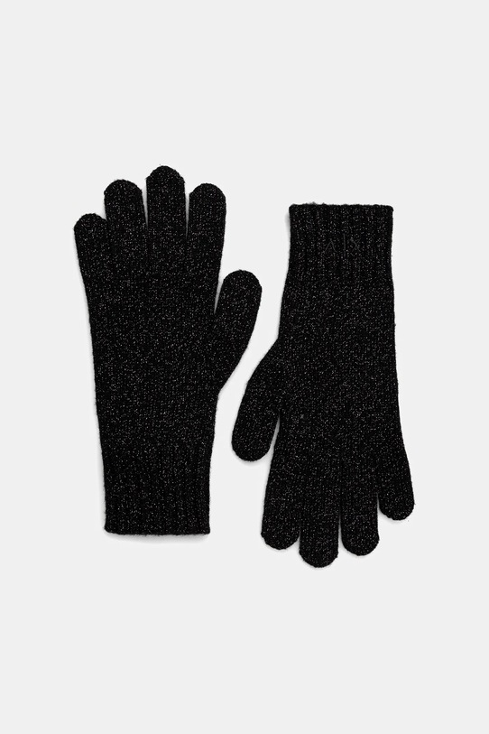 Рукавиці з додаванням вовни Armani Exchange з домішкою вовни чорний XW001521.AF16181