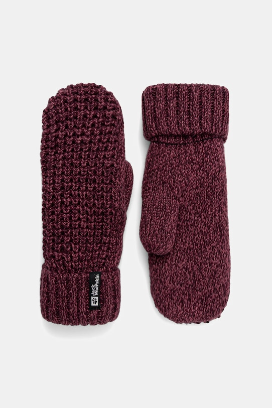 Jack Wolfskin rękawiczki MEDLEY KNIT pozostałe fioletowy A65233