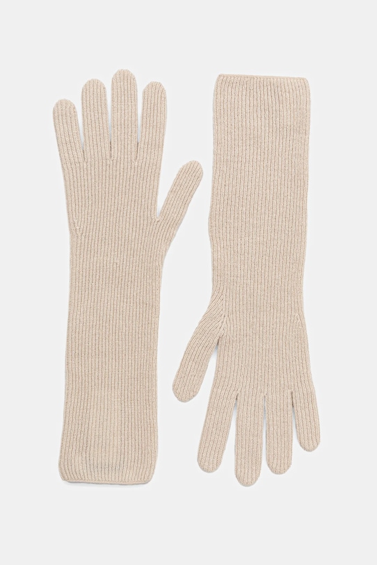 Вовняні рукавички Marc O'Polo вовна бежевий 509517904017