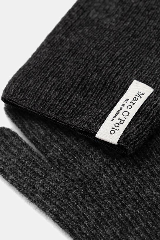 Вовняні рукавички Marc O'Polo 509517904017 сірий AW25