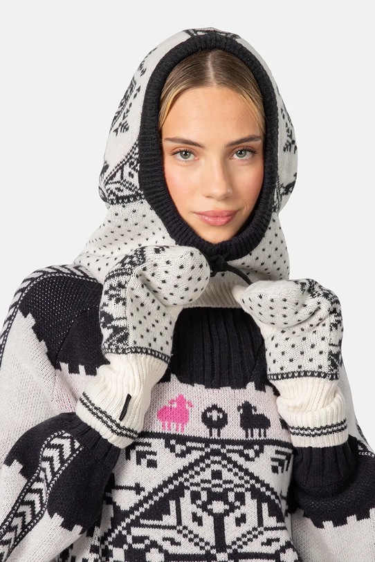 Kari Traa rękawiczki SAGA 611574 beżowy AW25