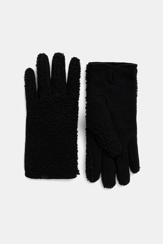 Rukavice s dodatkom vune United Colors of Benetton s dodatkom vune crna 69FWDG00E