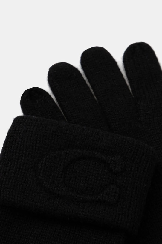 Coach rękawiczki z dodatkiem wełny 29CCM98 czarny AW25