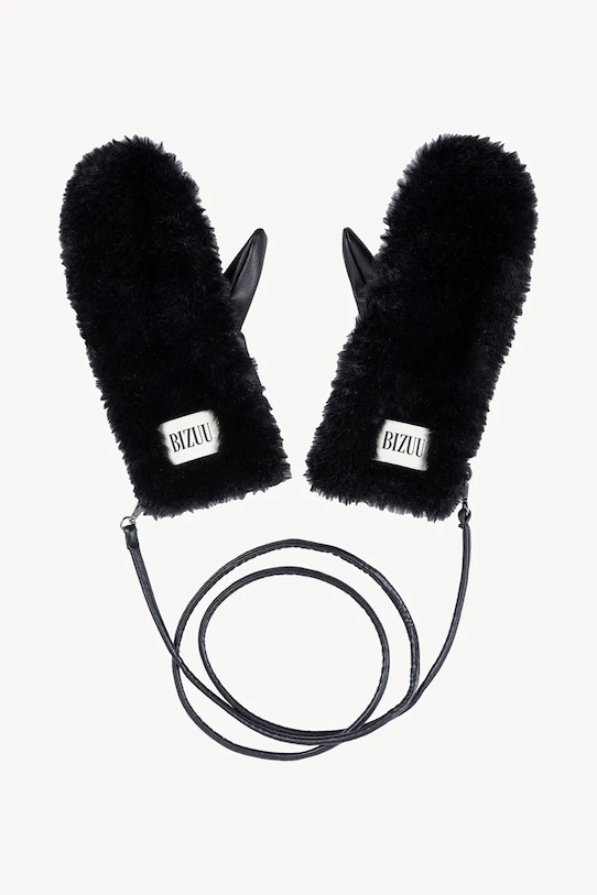 Bizuu rękawiczki ROKKA aplikacja czarny ROKKA.CZARNY