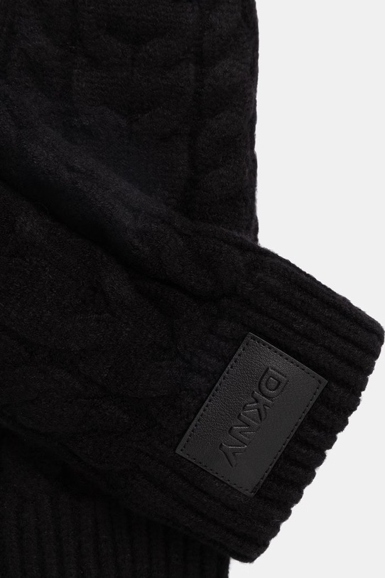 Dkny rękawiczki D5KG1630 czarny AW25