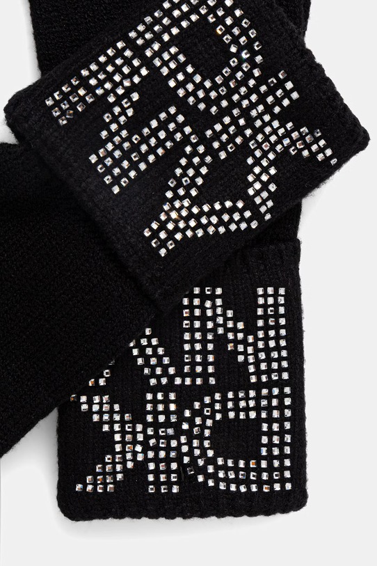 Dkny rękawiczki D5KG1639 czarny AW25