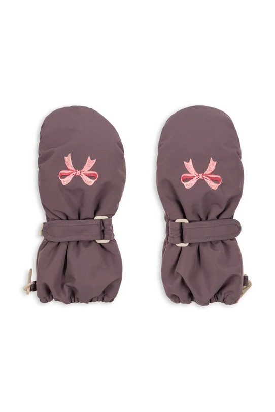 Κοριτσίστικα Παιδικά γάντια Konges Sløjd NOHR SNOW MITTENS SOLID KS103516.G.9BYA μωβ