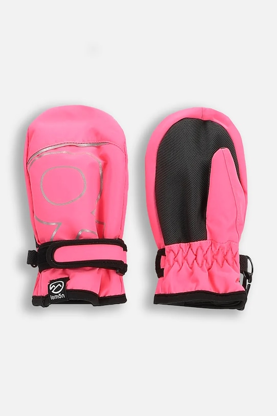 Dievča Detské lyžiarske rukavice Lemon Explore ZL5360501AWG ružová