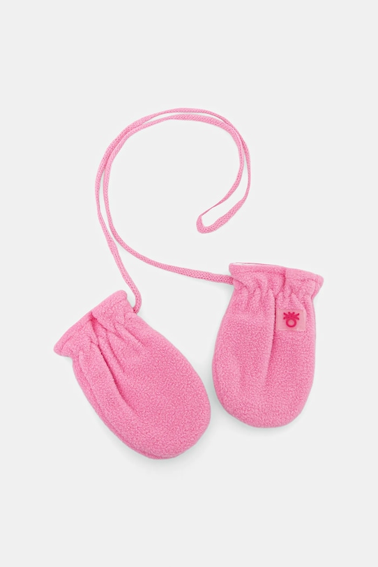 United Colors of Benetton rękawiczki niemowlęce pozostałe różowy 6U87GG007.G.P.Seasonal