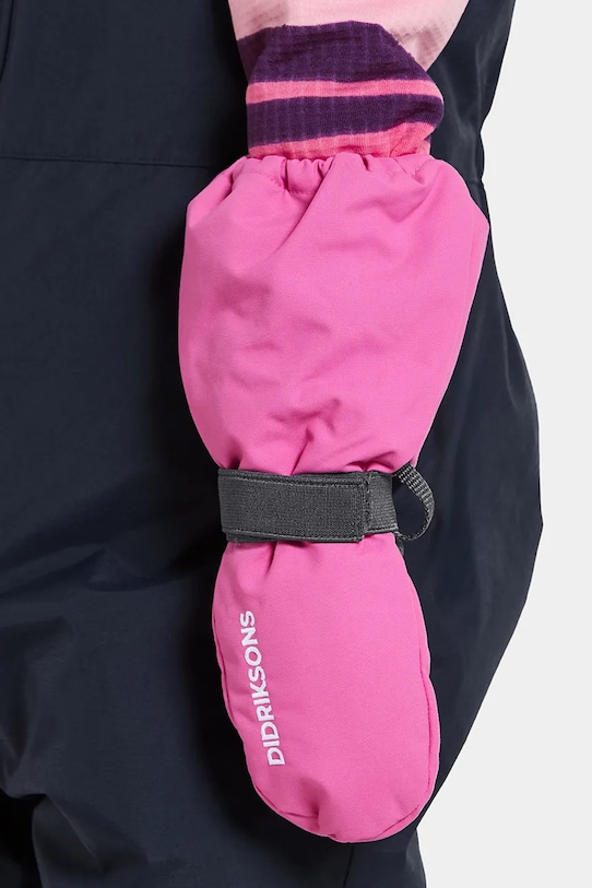 Chłopiec Didriksons rękawice dziecięce BIGGLES MITTEN 7 505032.9BYA różowy