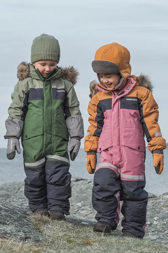 Didriksons rękawice dziecięce BIGGLES MITTEN 7 brązowy 505032.9BYA