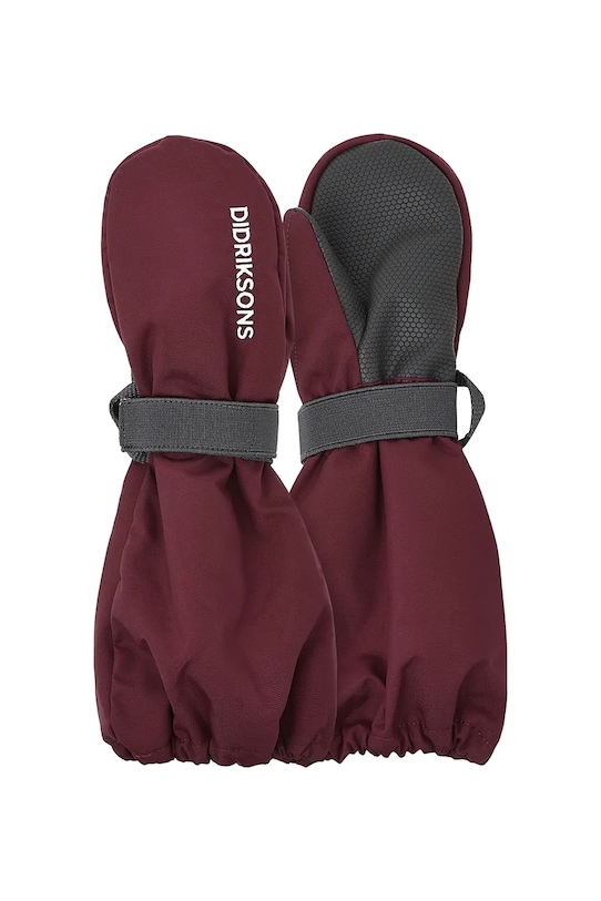 Didriksons rękawice dziecięce BIGGLES MITTEN 7 505032.9BYA bordowy AW25