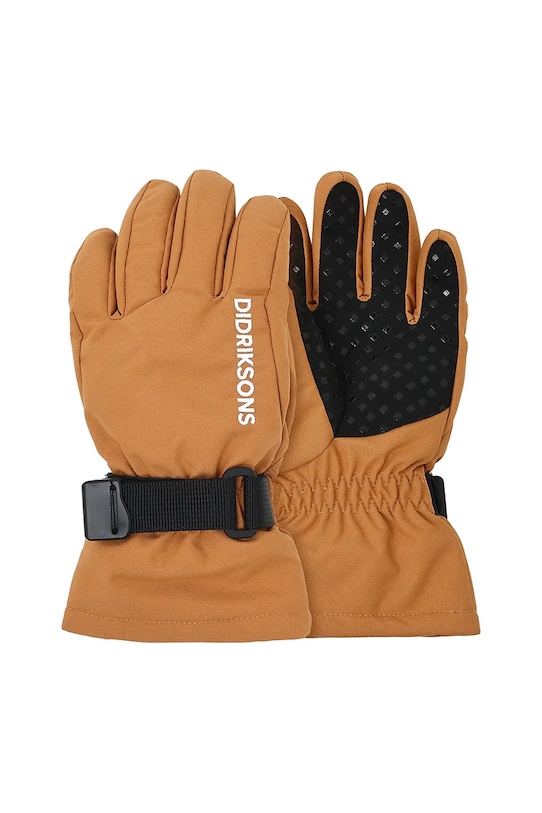 Didriksons rękawiczki dziecięce BIGGLES GLOVES 3 505033.9BYA brązowy AW25