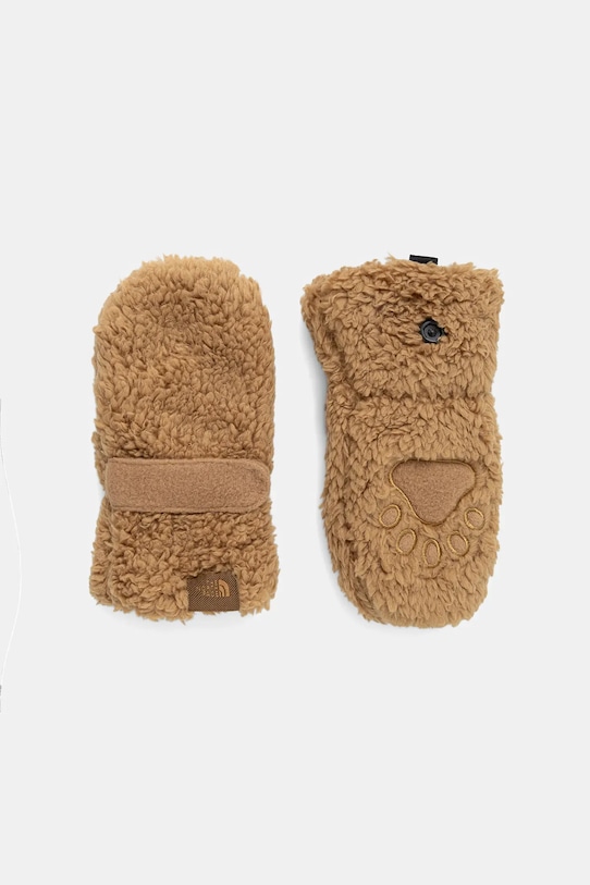 Detské rukavice The North Face BABY BEAR MITT Planet friendly hnedá NF0A8CGHBQ81