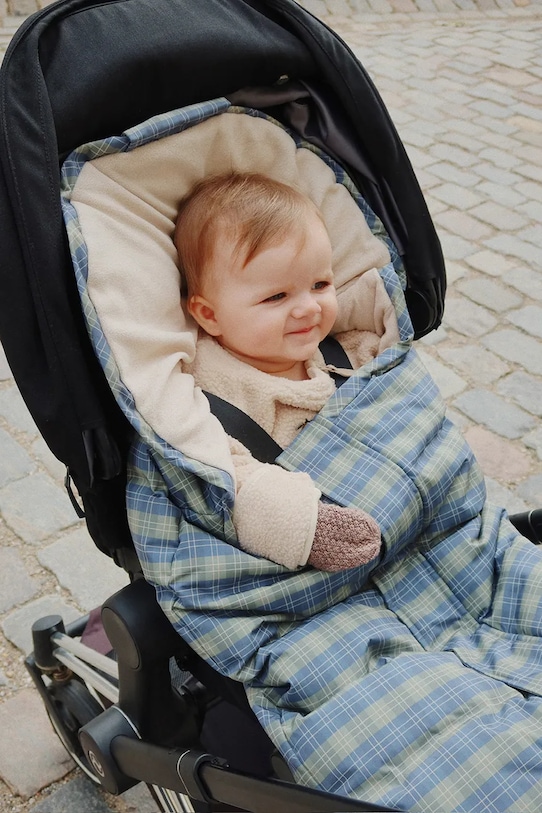 Konges Sløjd rękawiczki wełniane dziecięce FRUITY MITTENS KS103468.9BYA zielony